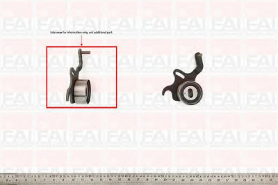 FAI AUTOPARTS t9284 -  Натяжной ролик, ремень ГРМ